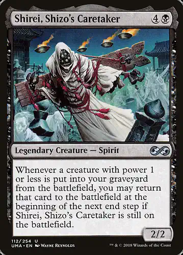 Shirei, Shizo's Caretaker - uma Spoiler