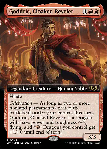 Goddric, Cloaked Reveler - woe Spoiler