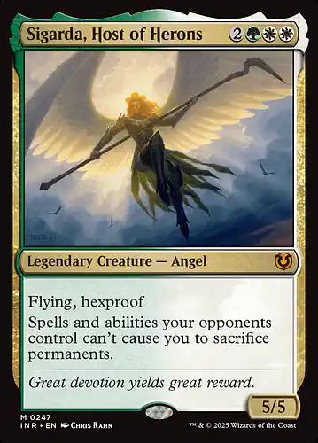 Sigarda, Host of Herons - inr Spoiler