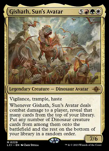Gishath, Sun's Avatar - lci Spoiler