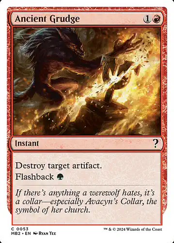Ancient Grudge - mb2 Spoiler