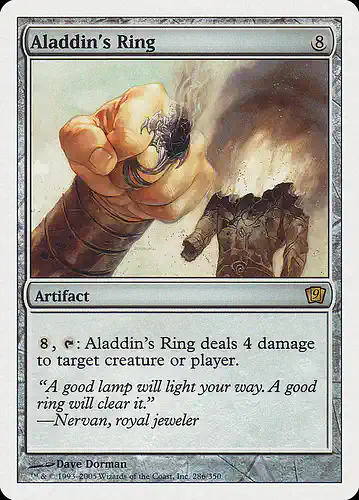 Aladdin's Ring - 9ed Spoiler