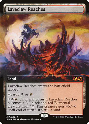 Lavaclaw Reaches - uma Spoiler