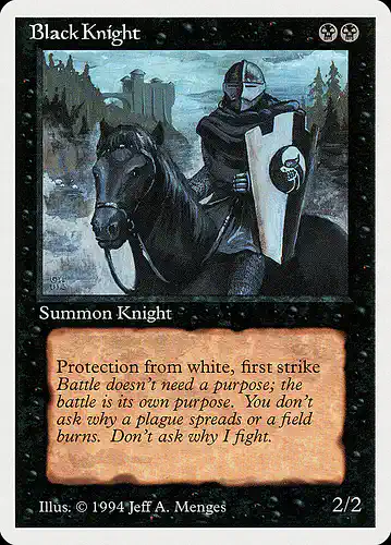 Black Knight - sum Spoiler