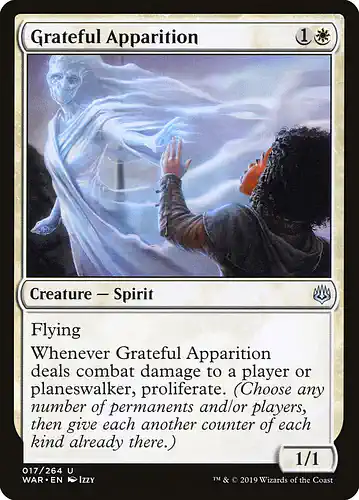 Grateful Apparition - war Spoiler