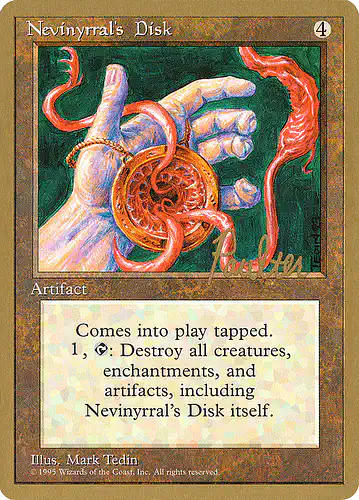 Nevinyrral's Disk - ptc Spoiler