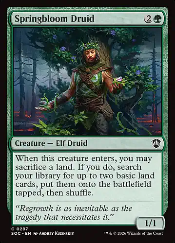 Springbloom Druid - soc Spoiler