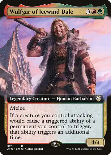 Wulfgar of Icewind Dale - afc Spoiler