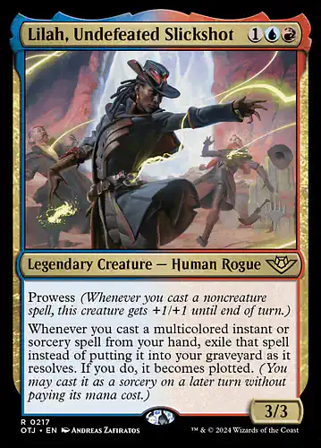 Lilah, Undefeated Slickshot - otj Spoiler
