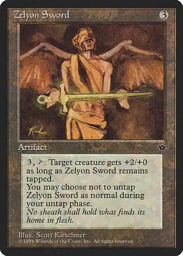 Zelyon Sword - fem Spoiler