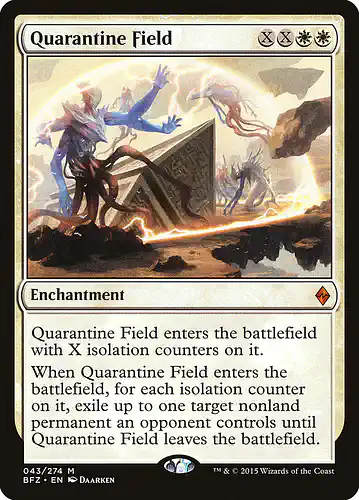Quarantine Field - bfz Spoiler