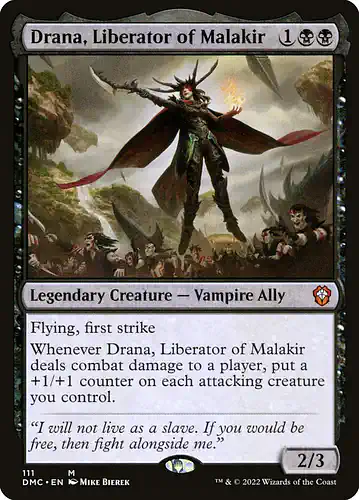 Drana, Liberator of Malakir - dmc Spoiler
