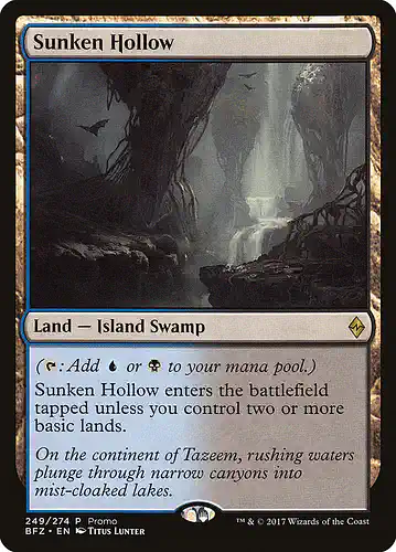 Sunken Hollow - bfz Spoiler