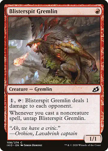 Blisterspit Gremlin - iko Spoiler