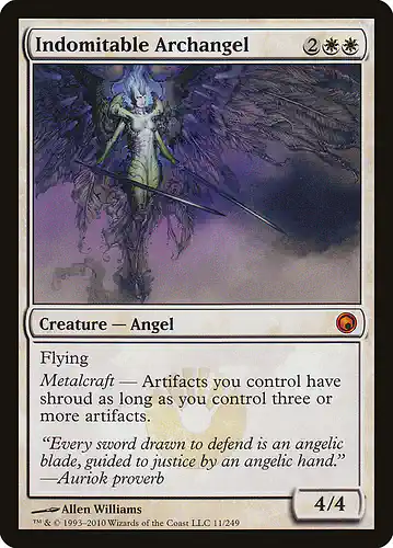 Indomitable Archangel - som Spoiler