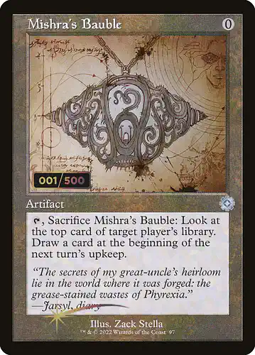 Mishra's Bauble - brr Spoiler