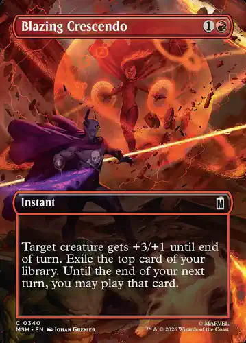 Blazing Crescendo - msh Spoiler