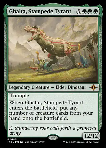 Ghalta, Stampede Tyrant - lci Spoiler