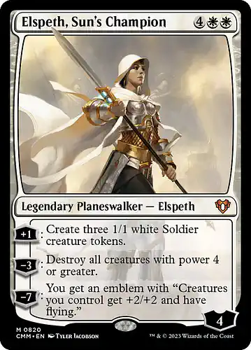 Elspeth, Sun's Champion - cmm Spoiler
