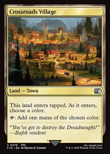 Crossroads Village - fin Spoiler