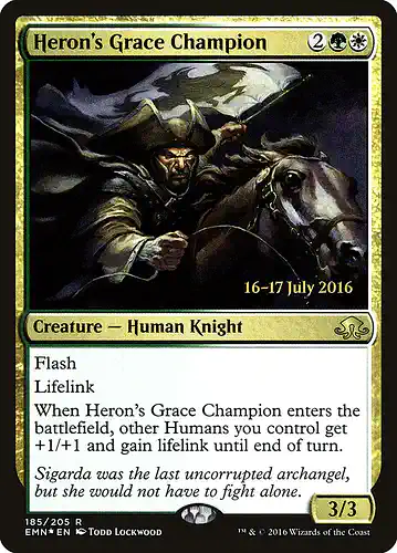 Heron's Grace Champion - emn Spoiler