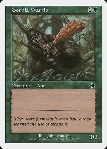Gorilla Warrior - s99 Spoiler