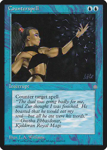 Counterspell - ice Spoiler