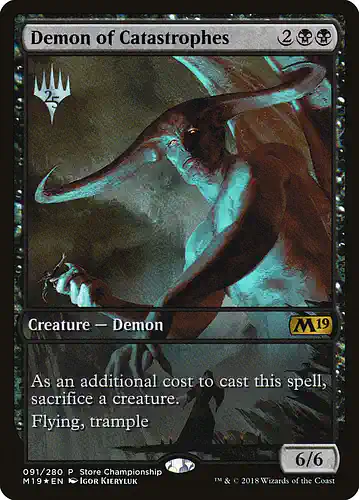 Demon of Catastrophes - m19 Spoiler