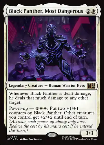 Black Panther, Most Dangerous - msc Spoiler