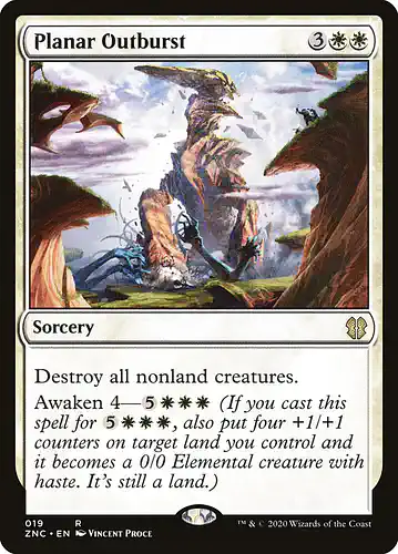 Planar Outburst - znc Spoiler
