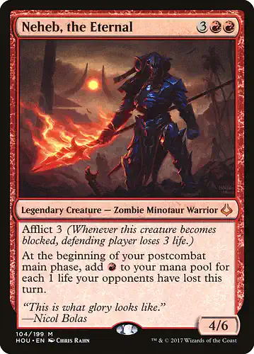Neheb, the Eternal - hou Spoiler