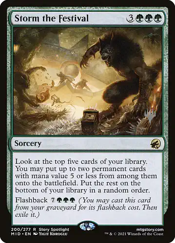 Storm the Festival - mid Spoiler