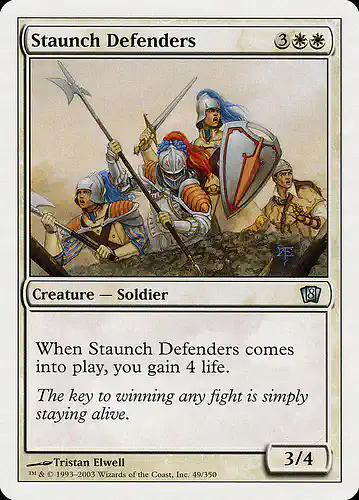 Staunch Defenders - 8ed Spoiler