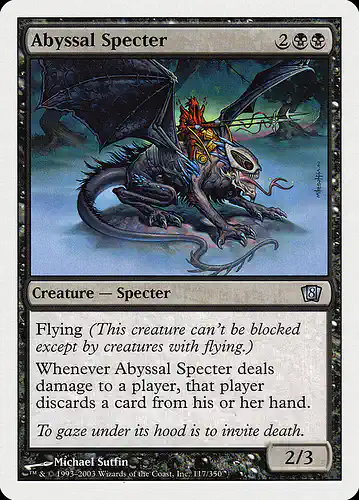 Abyssal Specter - 8ed Spoiler