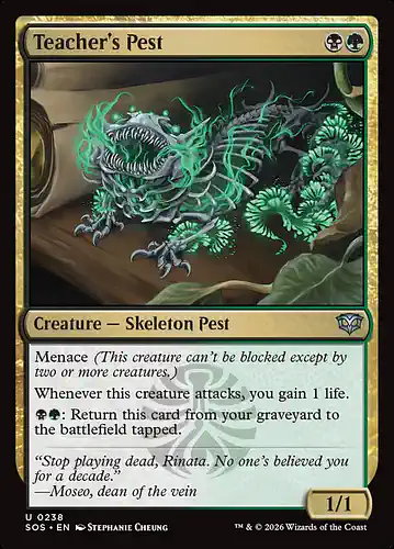 Teacher's Pest - sos Spoiler