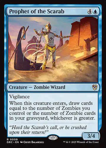 Prophet of the Scarab - drc Spoiler