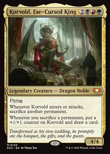 Korvold, Fae-Cursed King - eoc Spoiler
