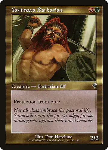 Yavimaya Barbarian - inv Spoiler
