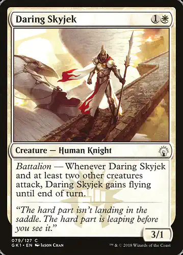 Daring Skyjek - gk1 Spoiler