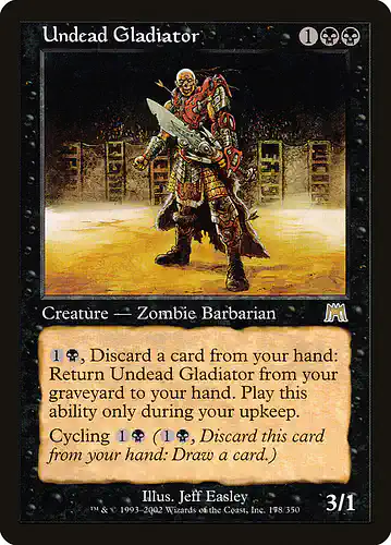 Undead Gladiator - ons Spoiler