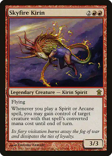 Skyfire Kirin - sok Spoiler