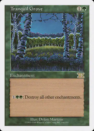 Tranquil Grove - 6ed Spoiler