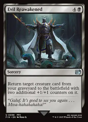 Evil Reawakened - fin Spoiler