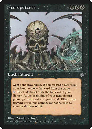 Necropotence - ice Spoiler