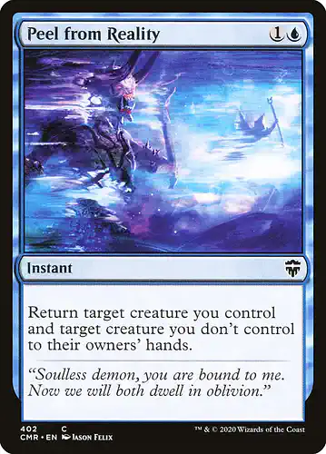 Peel from Reality - cmr Spoiler