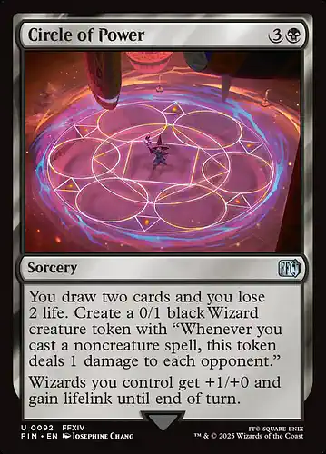 Circle of Power - fin Spoiler