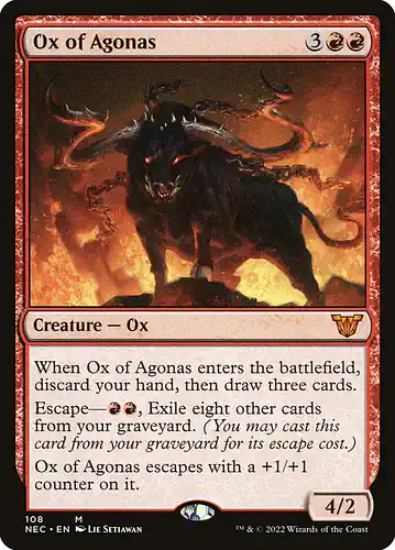 Ox of Agonas - nec Spoiler