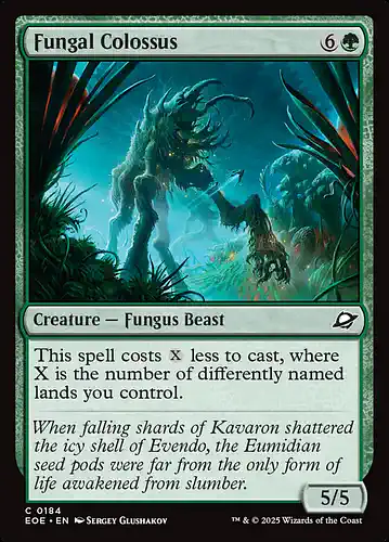 Fungal Colossus - eoe Spoiler