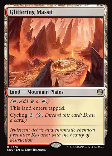 Glittering Massif - soc Spoiler