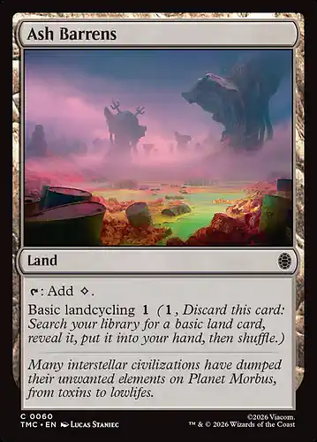 Ash Barrens - tmc Spoiler